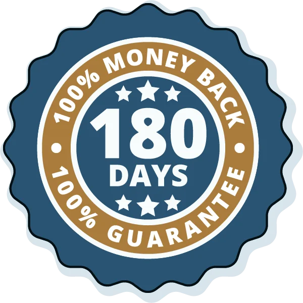 TitanFlow Money Back Guarantee Seal